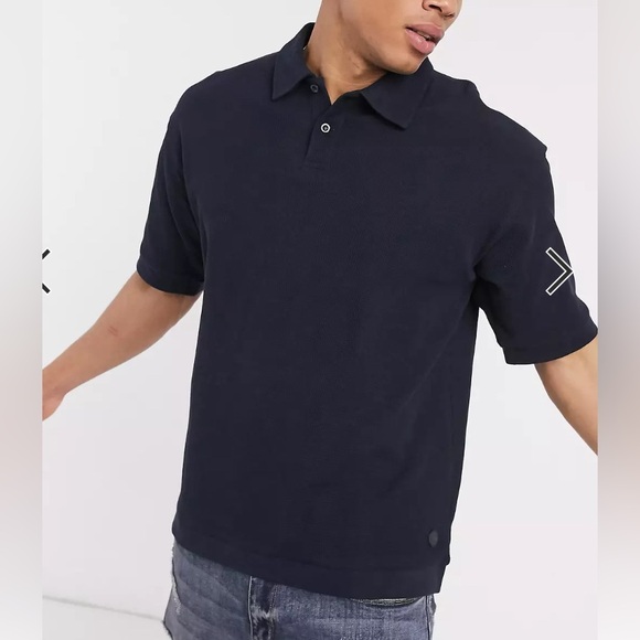 NWT - Pull & Bear Men’s Regular Fit Polo Shirt - Size XL - Picture 2 of 9